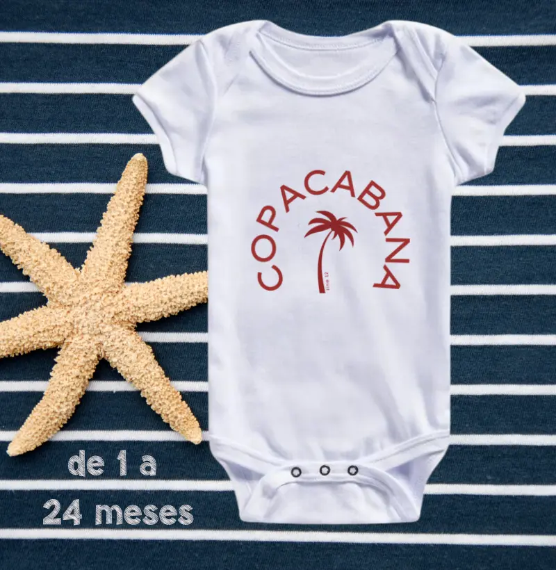 COPACABANA EM VERMELHO | BRANCO