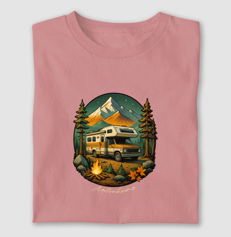 Motorhome ao Anoitecer