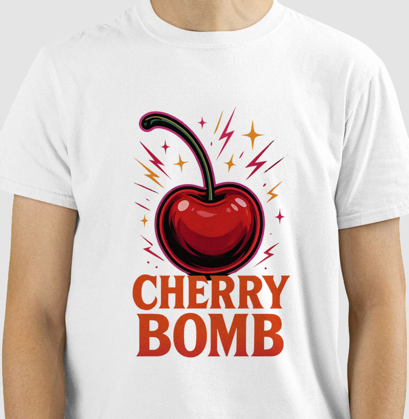 Camiseta Cherry Bomb