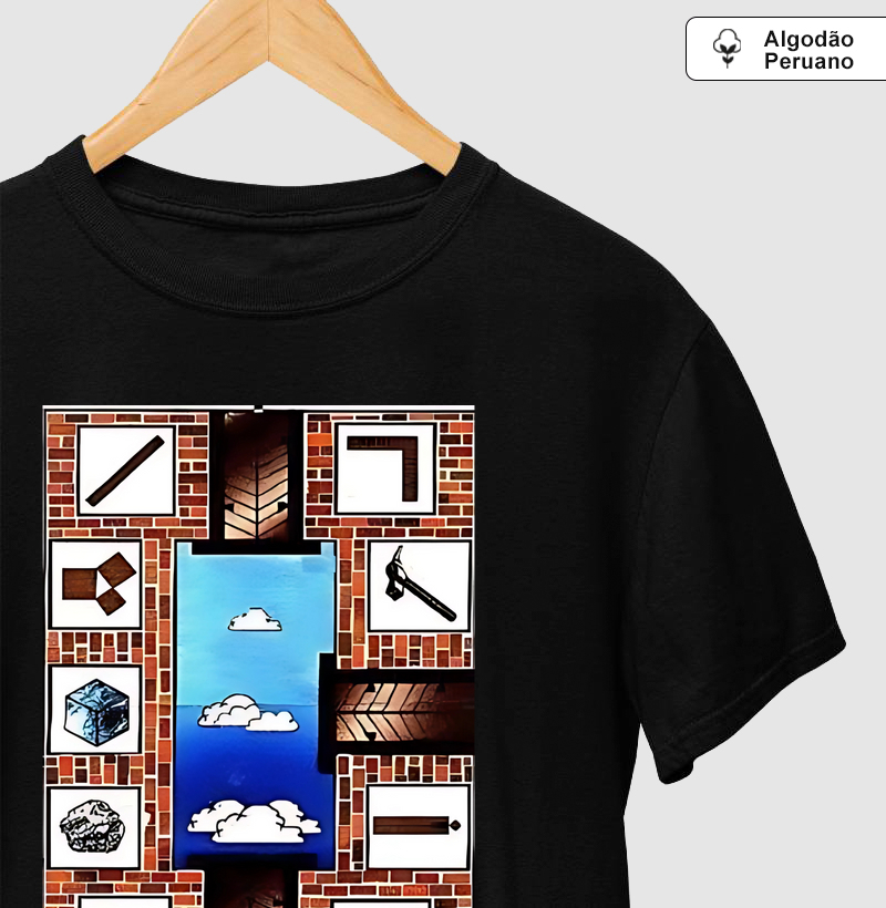 Camiseta Algodão Peruano Tapete Rito de Schroeder - Mr. GADU