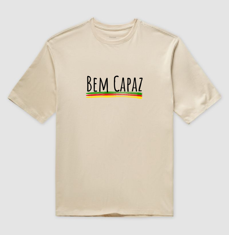 Camiseta Bem Capaz (oversized)