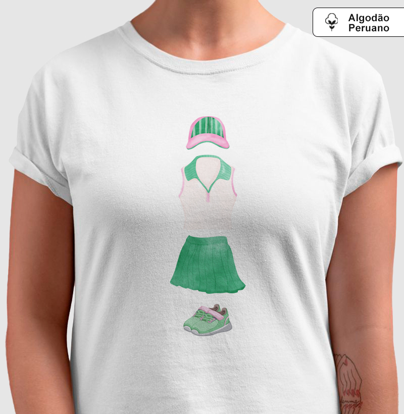 Tennis fashion - Algodão Premium Peruano