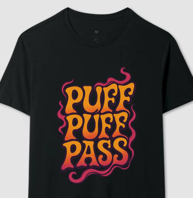 Camiseta - Puff, Puff, Pass
