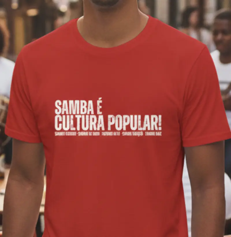 Samba é cultura popular