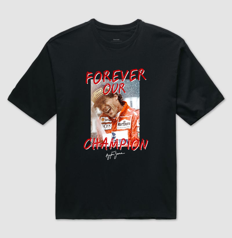 Camiseta Senna Forever - Oversized