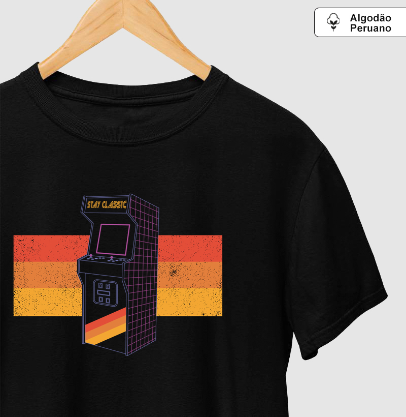 Camiseta Algodão Peruano Continue Clássico - Camiseta Algodão Peruano