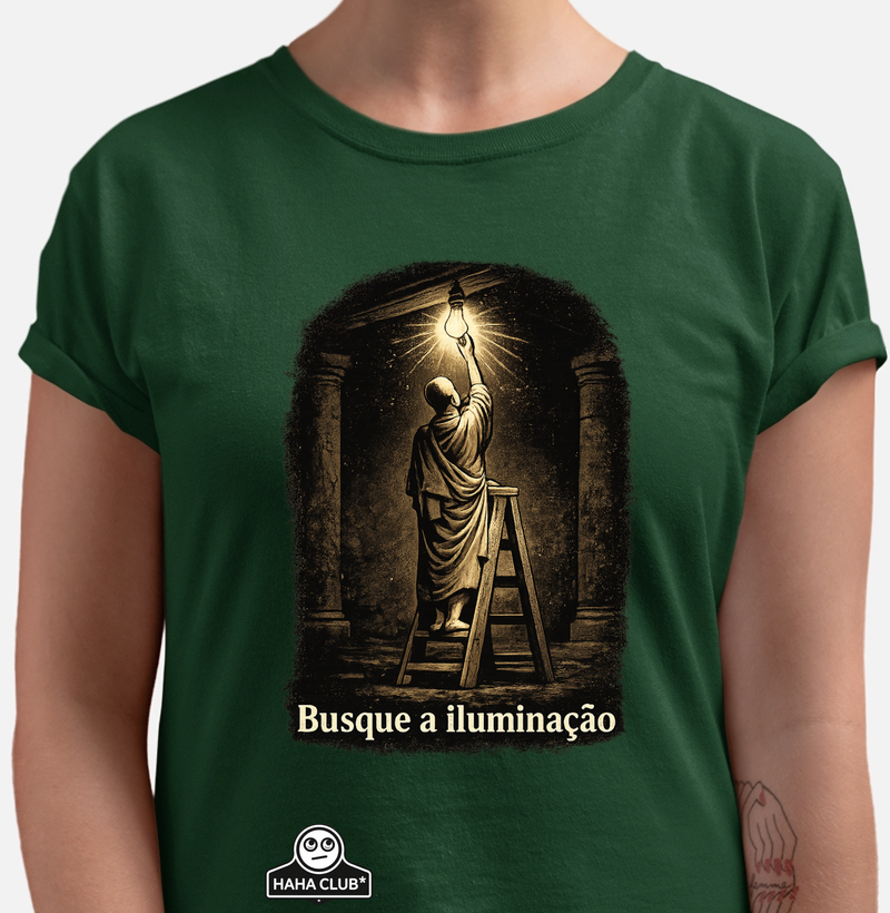 Camiseta Busque a Iluminação