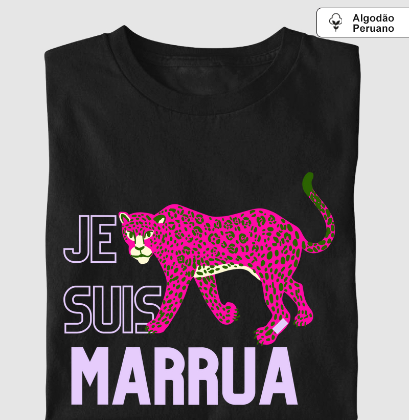 Camiseta Je Suis Marruá
