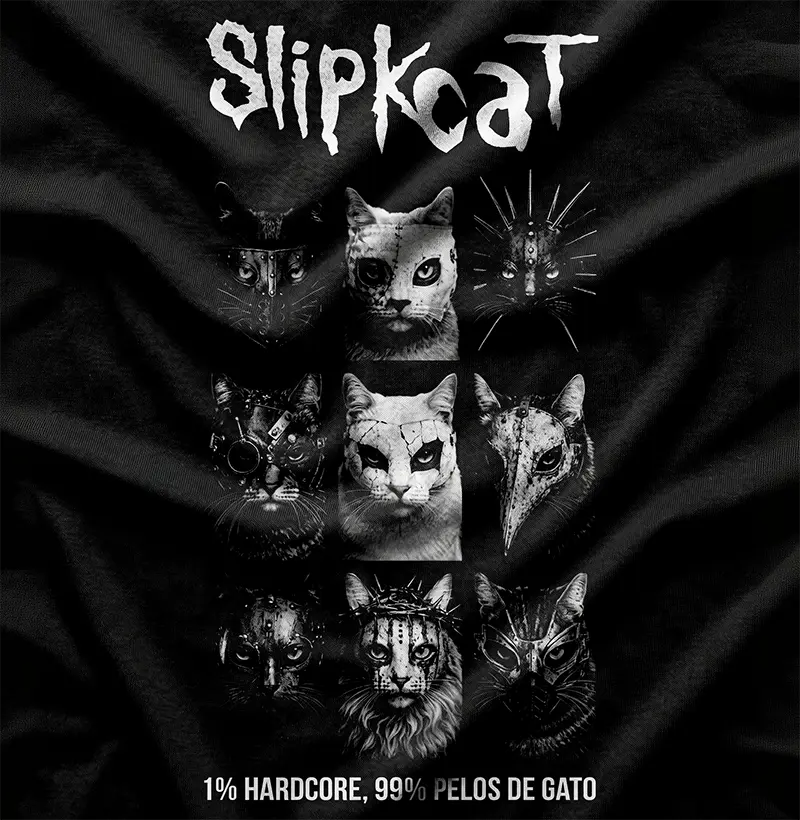 Slipkcat | 1% hardcore, 99% pelos de gato