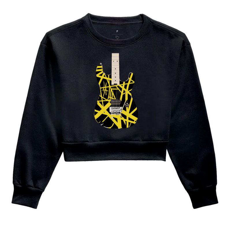 Frankenstrat Guitar: Black 'n' Yellow Edition