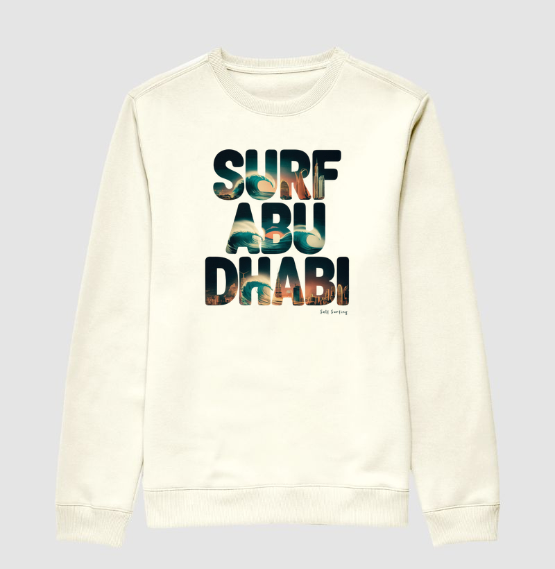 SURF ABU DHABI - Suéter Moletom