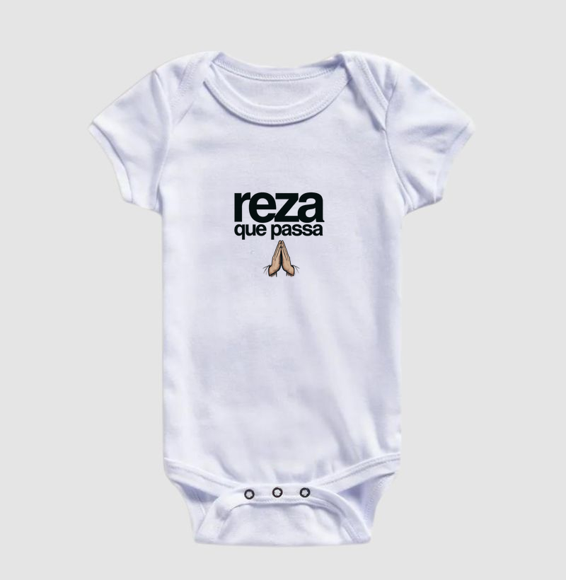 Body Infantil Reza que Passa