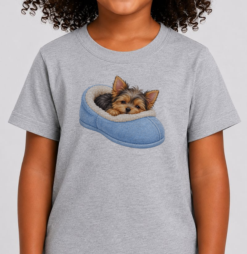 Dormindo na Pantufa - Camiseta Infantil