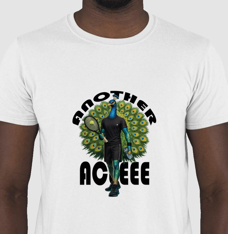 Camiseta Pavão Tenista - Another Aceeee