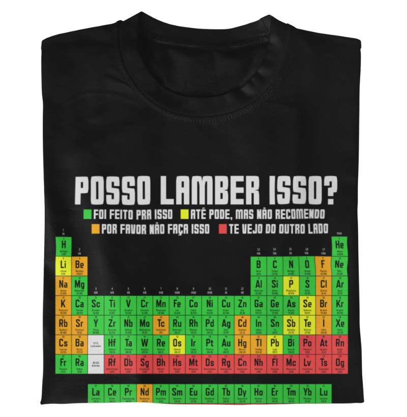Posso lamber isso?