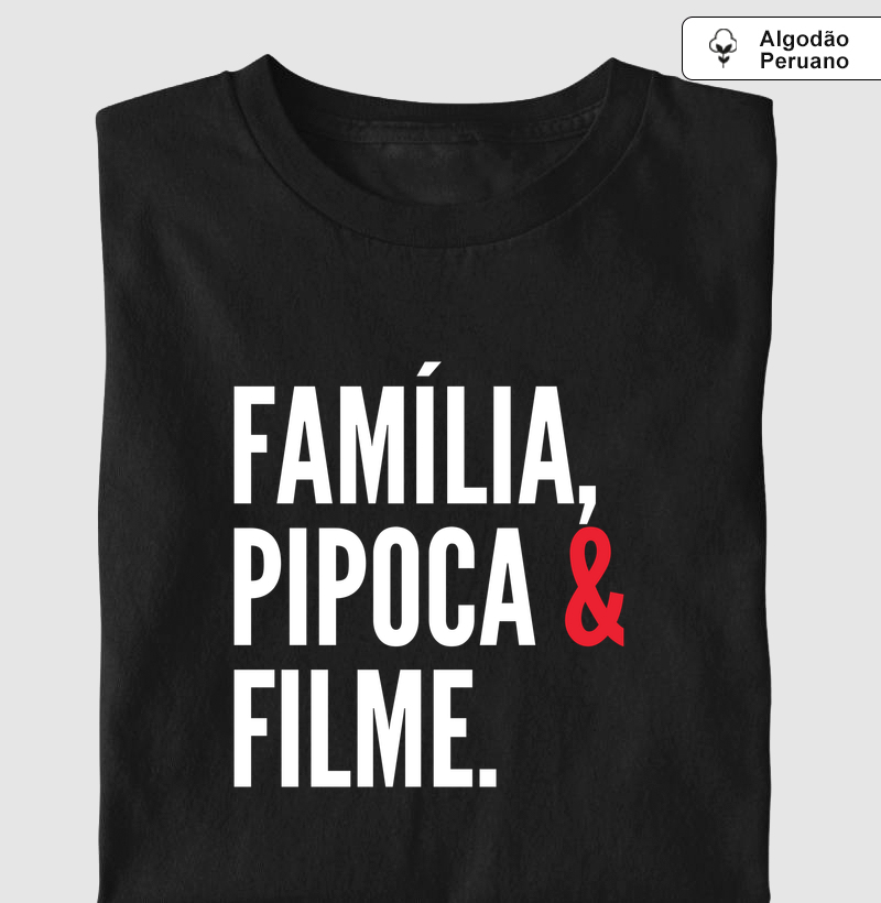Família, Pipocas e Filme