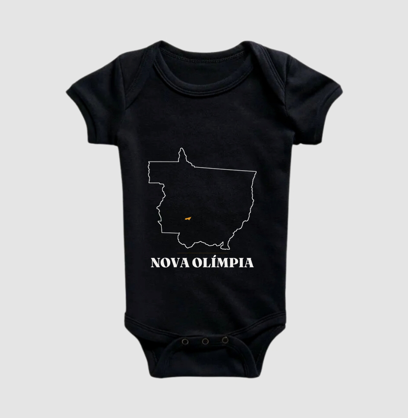 Nova Olímpia | Traço MT - Body Infantil