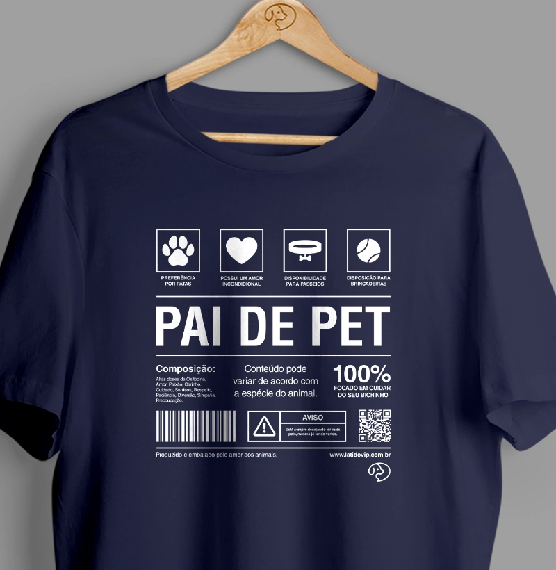 Embalagem Pai de Pet
