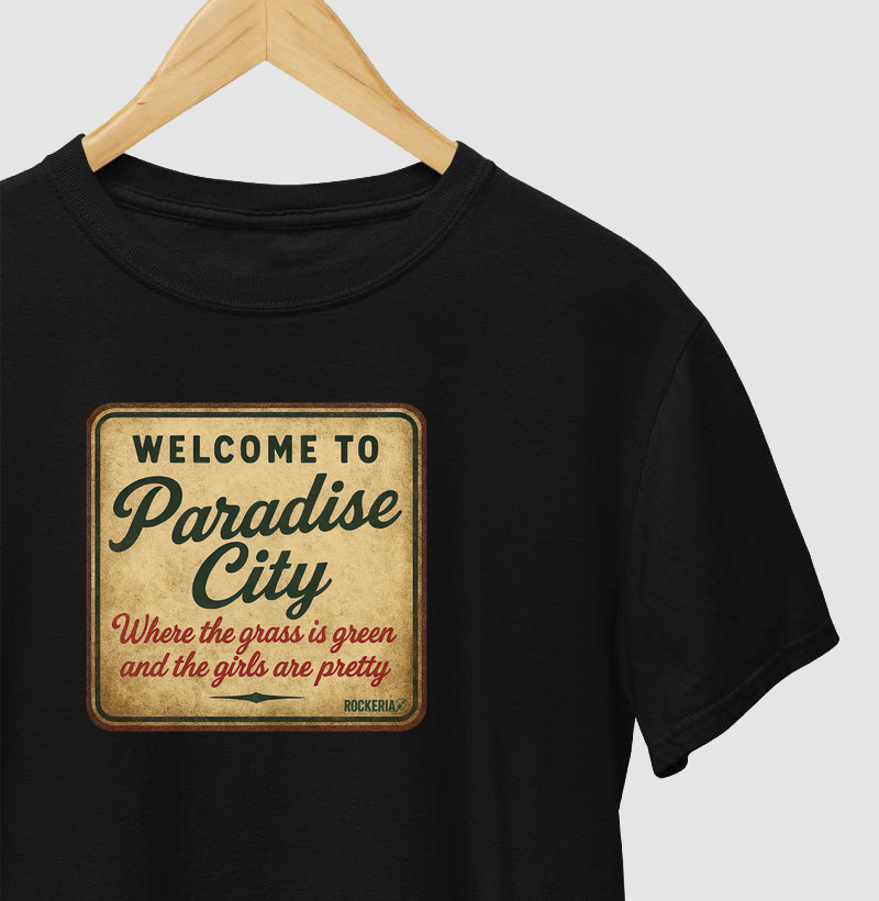 Camiseta Guns Welcome to Paradise City