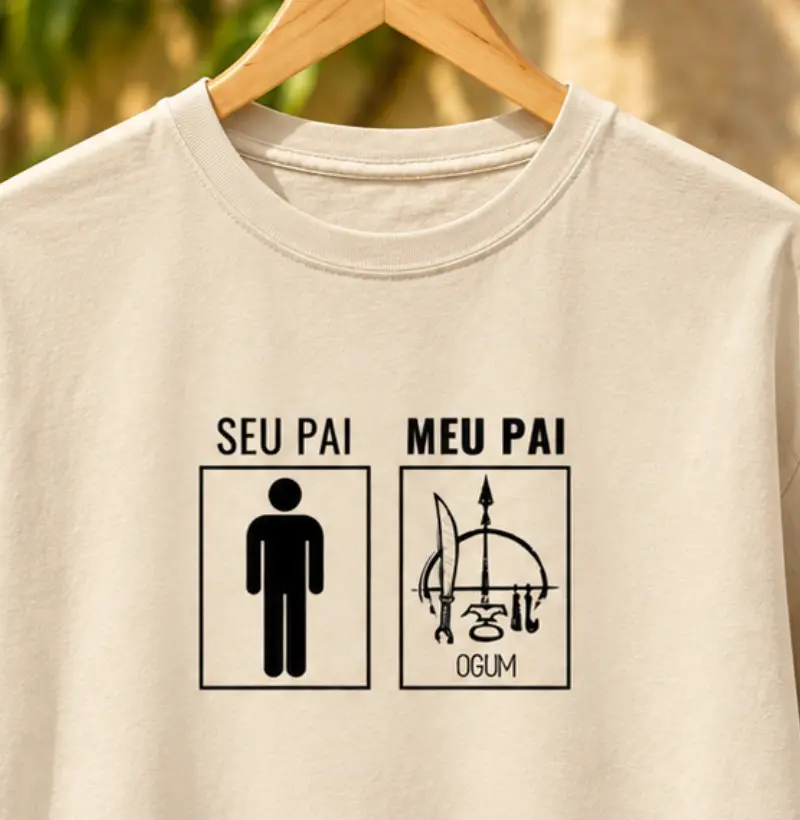 MEU PAI OGUM - Camiseta Oversized