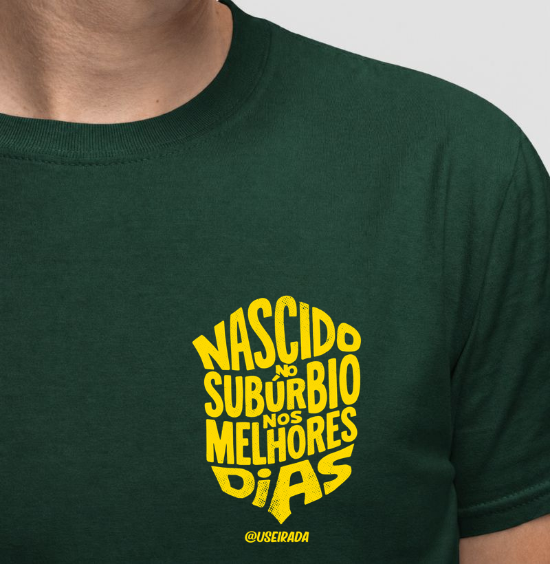 Brasão - Nascido no subúrbio nos melhores dias - Reduzida