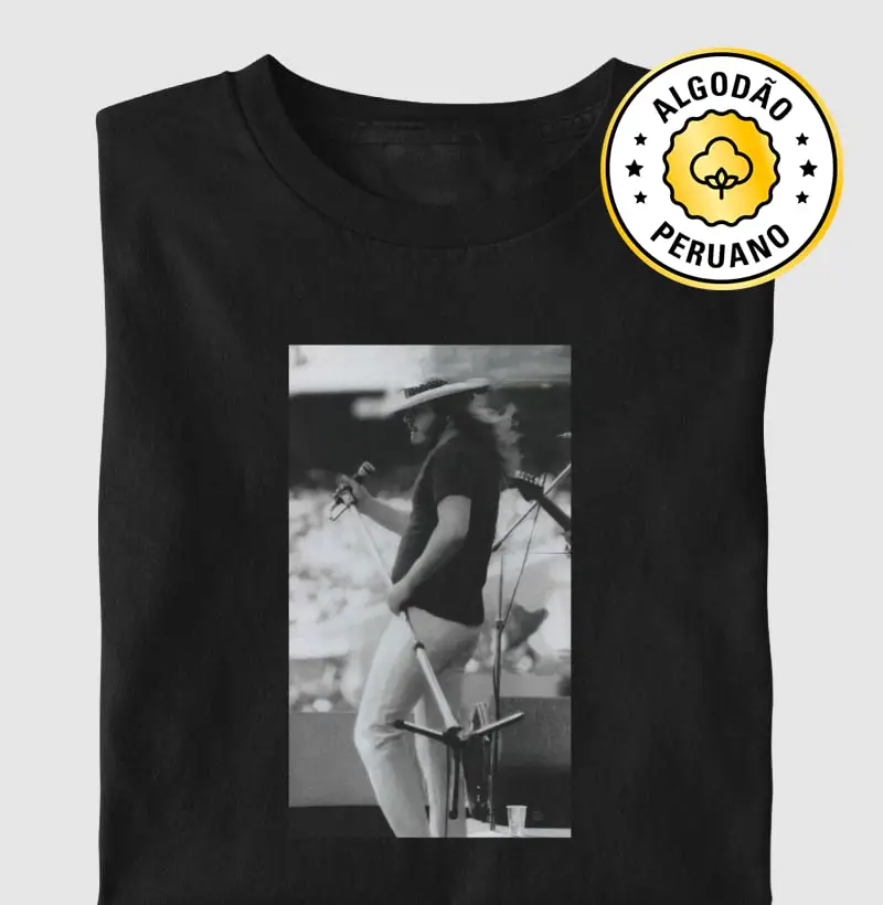 Ronnie Van Zant, Lynyrd Skynyrd. 1977 - Camiseta Algodão Peruano