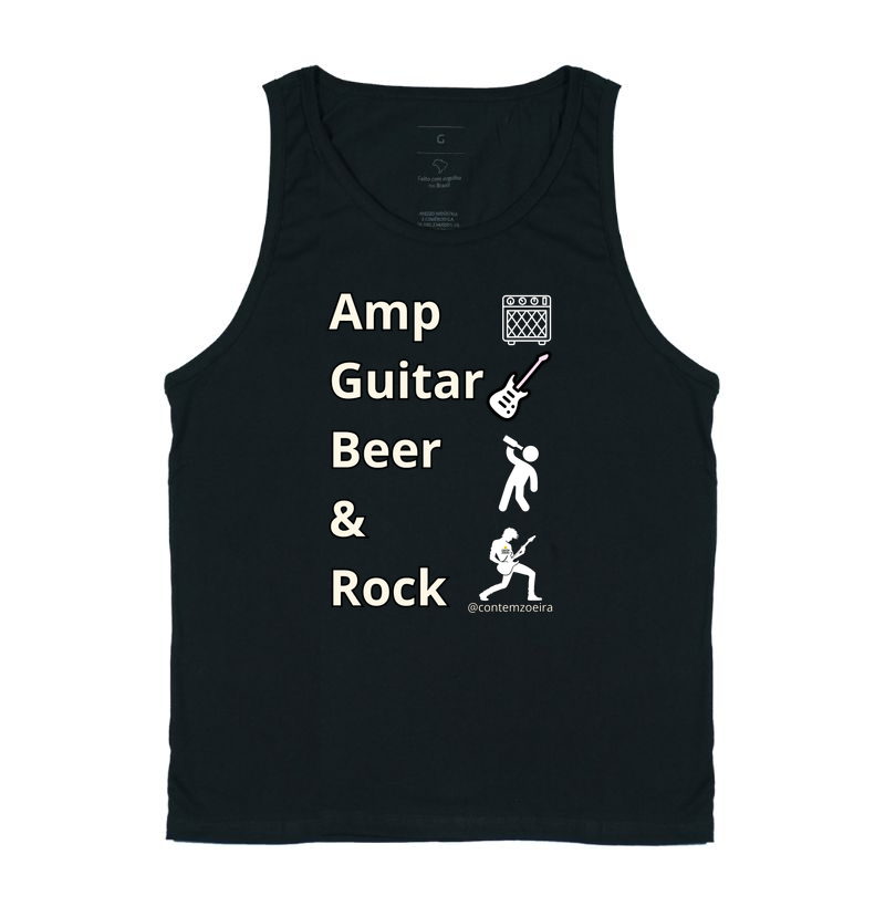 Amp, Guitar, Beer and Rock