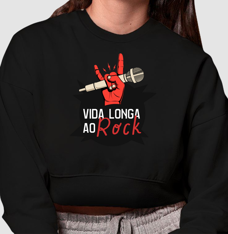 Cropped Vida Longa ao Rock