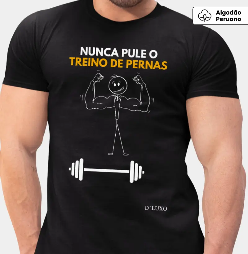 Nunca pule o treino de pernas