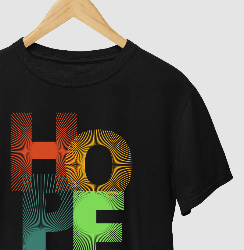 Camiseta HOPE – Onde o Refúgio se Torna Esperança