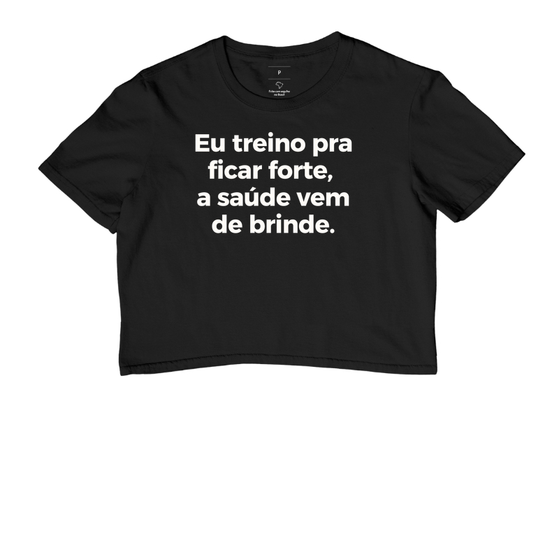Eu treino pra ficar forte