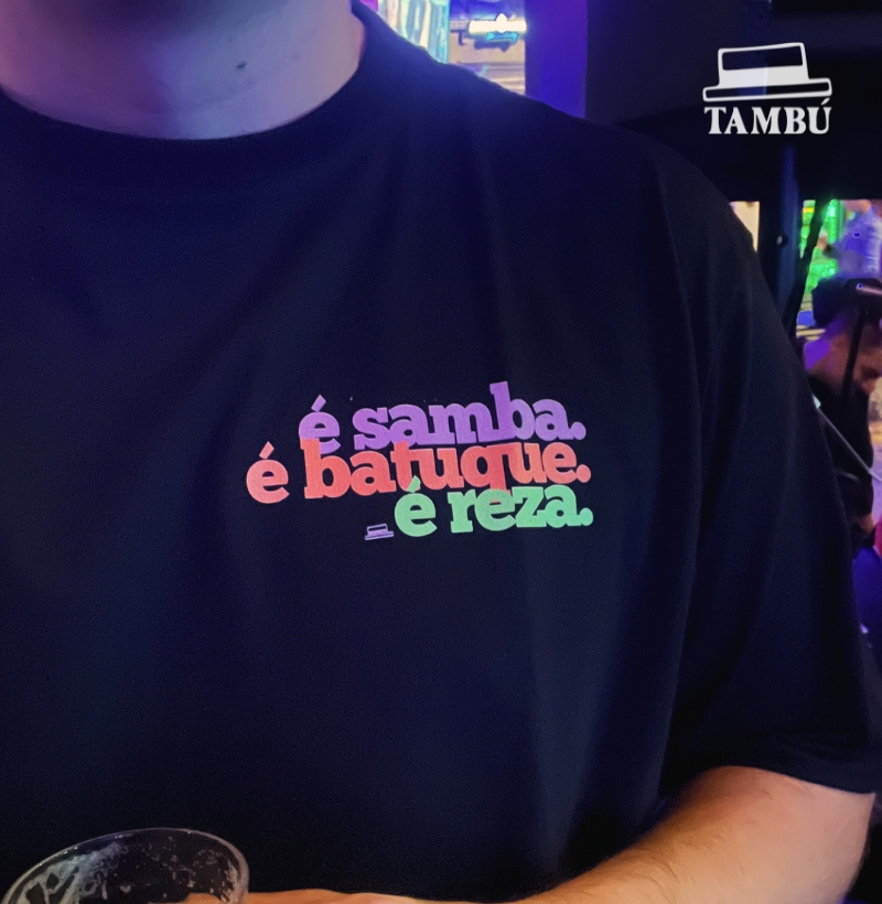 É samba. É batuque. É reza.