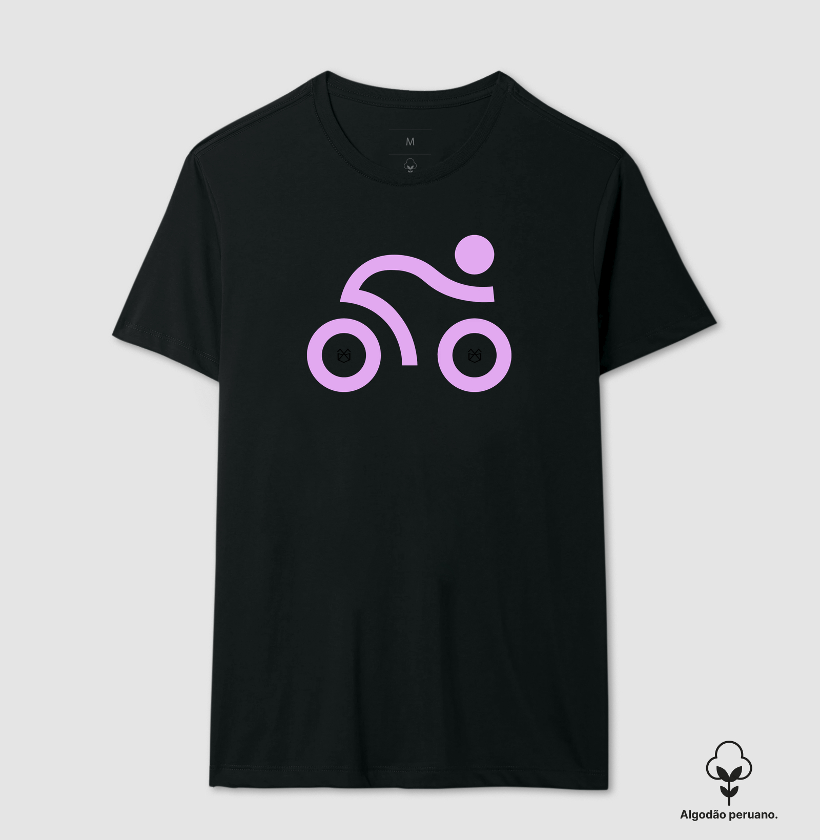 Camiseta Algodão Peruano - BOM PEDAL