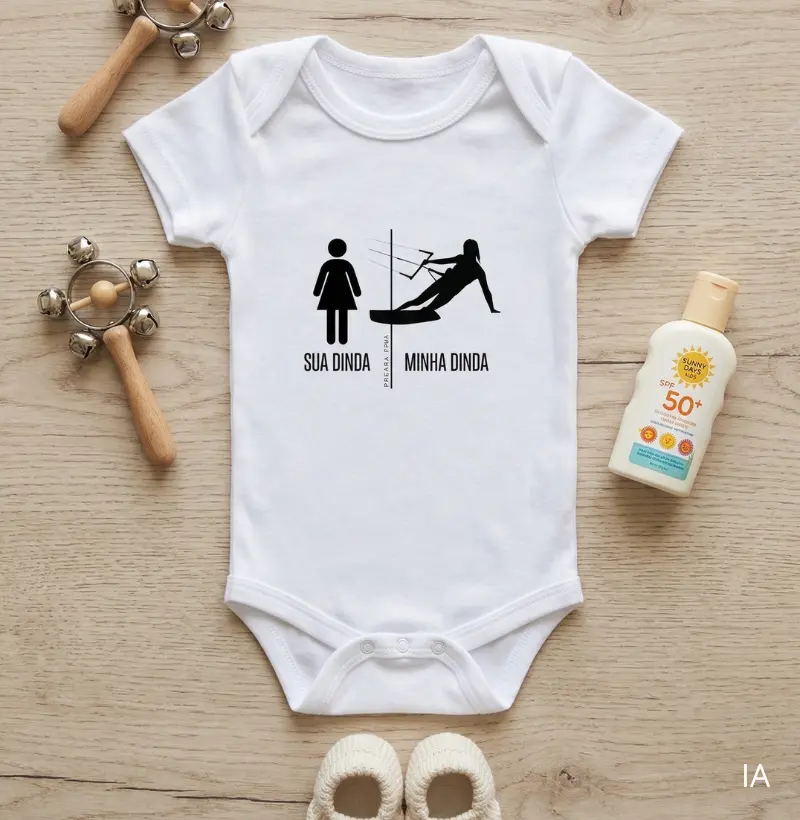 Sua dinda, Minha dinda Kitesurfista