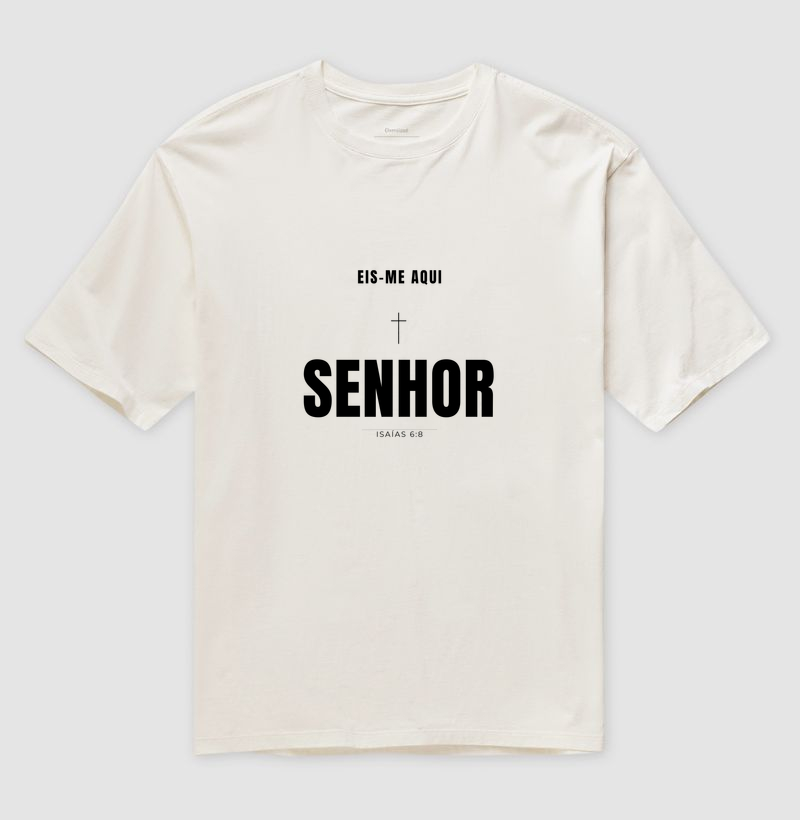 Camiseta Isaías 6:8 Minimal
