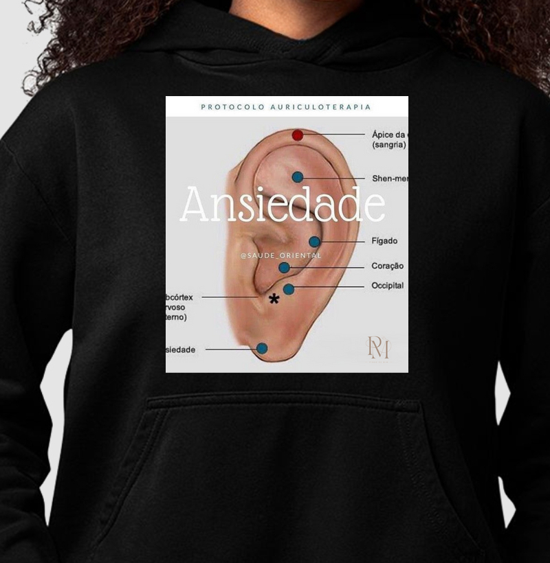 Hoodie Moletom - Ansiedade