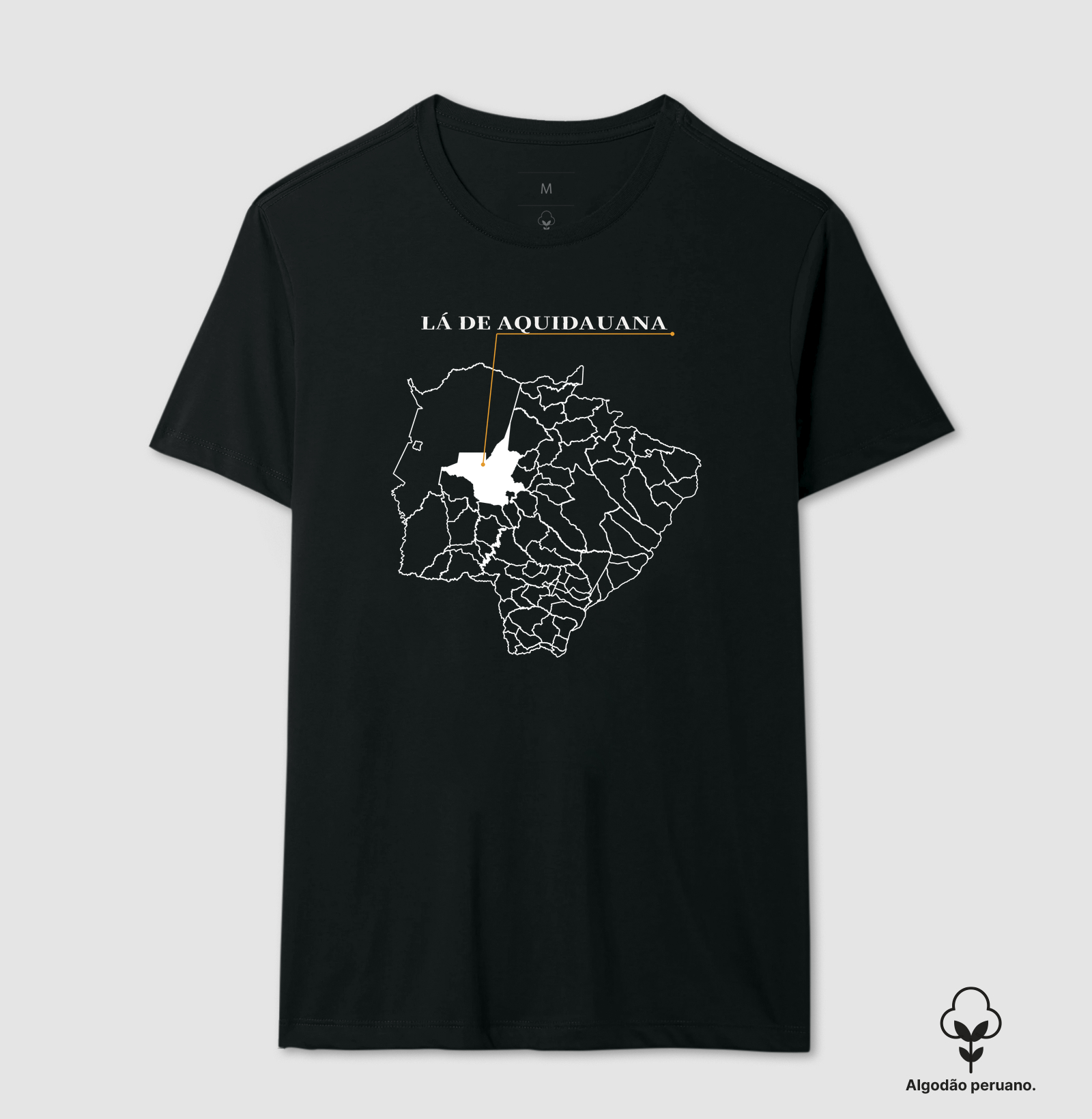 Aquidauana | Origem MS - Camiseta Algodão Peruano