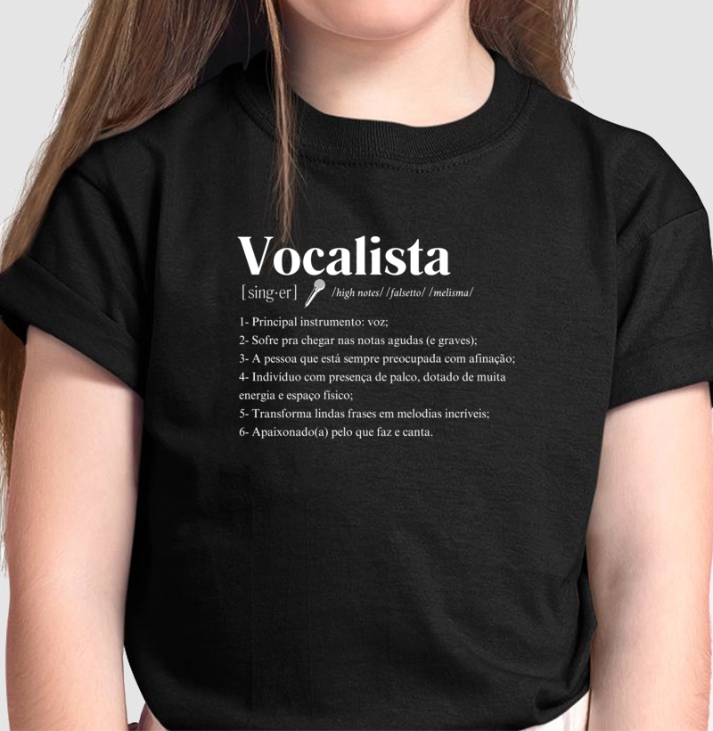 Definição Vocalista
