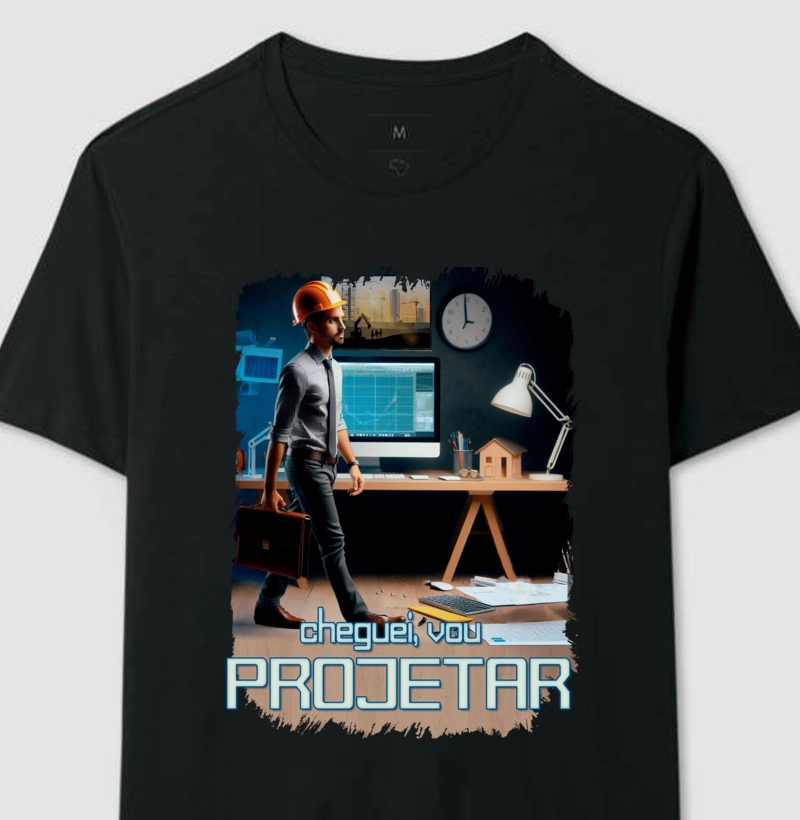 Cheguei, vou projetar