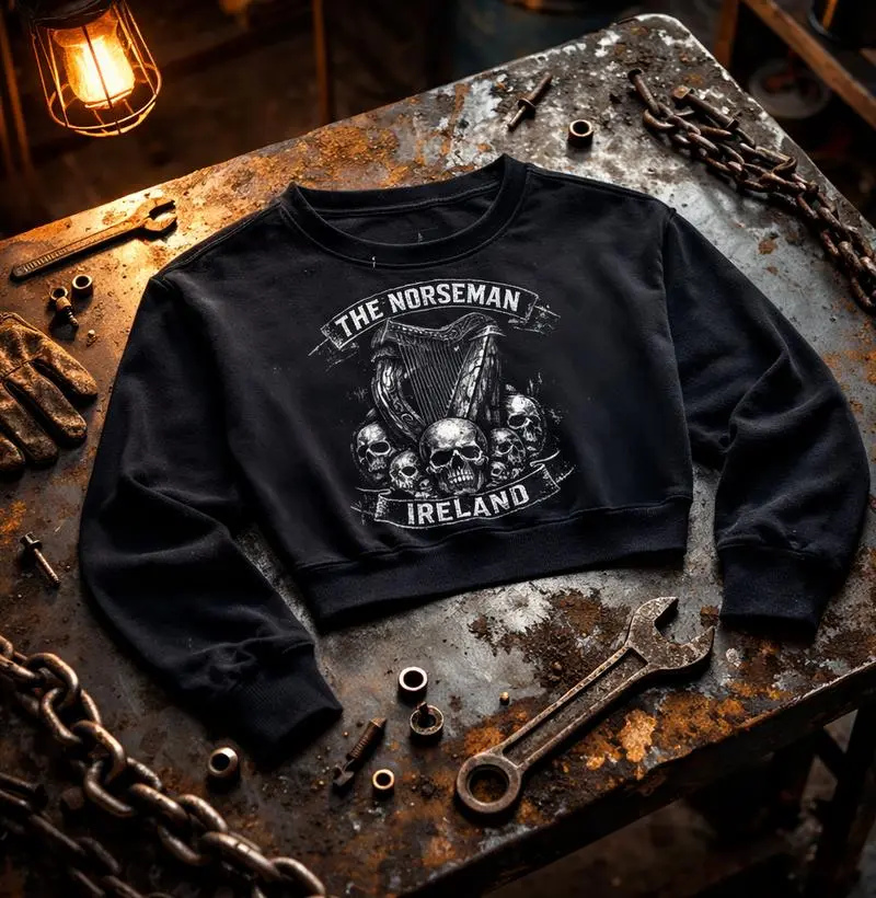 Moletom Cropped Ireland