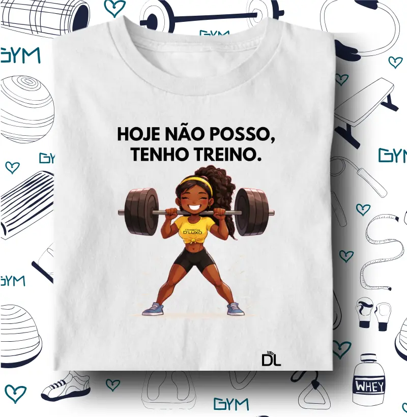 Hoje não posso tenho treino