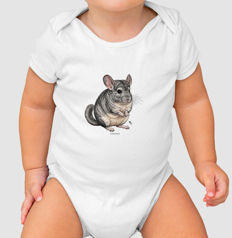 Roedores - Chinchila - Body Infantil
