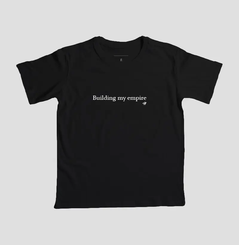 Building my empire - Camiseta Infantil