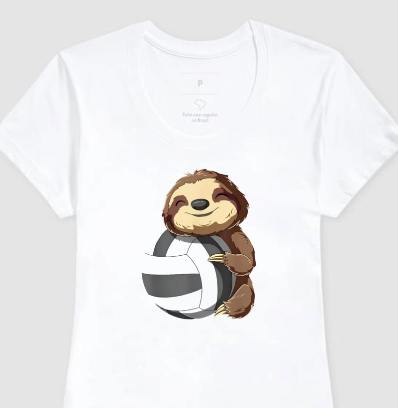Camiseta Voleibol Preguiça