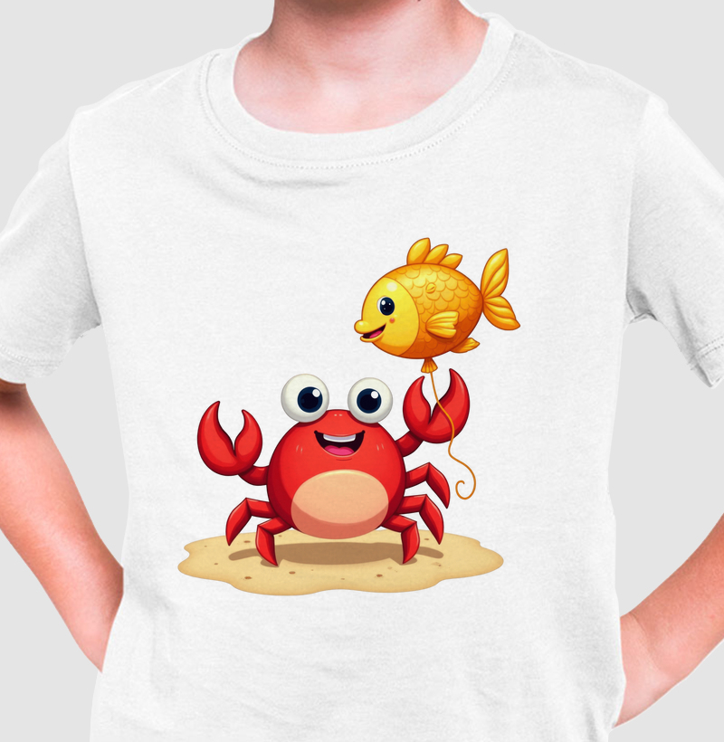 Caranguejo com Balão de Peixe