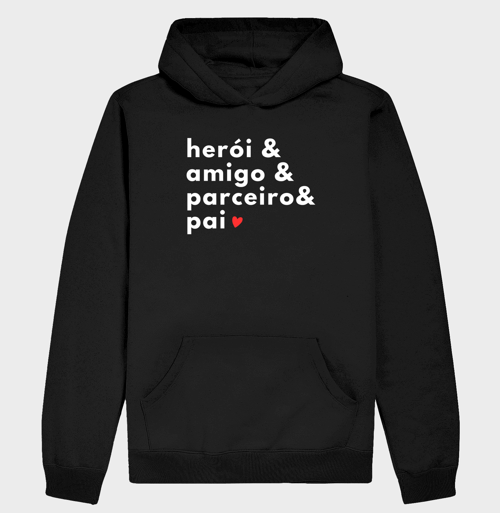 heroi e amigo e parceiro e pai