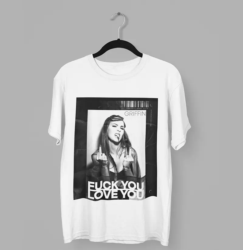 CAMISETA MASCULINA LOVE YOU