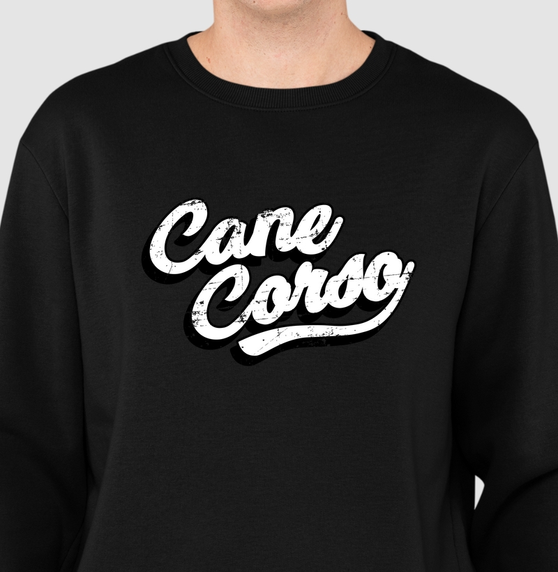 Cane Corso Letra Branca