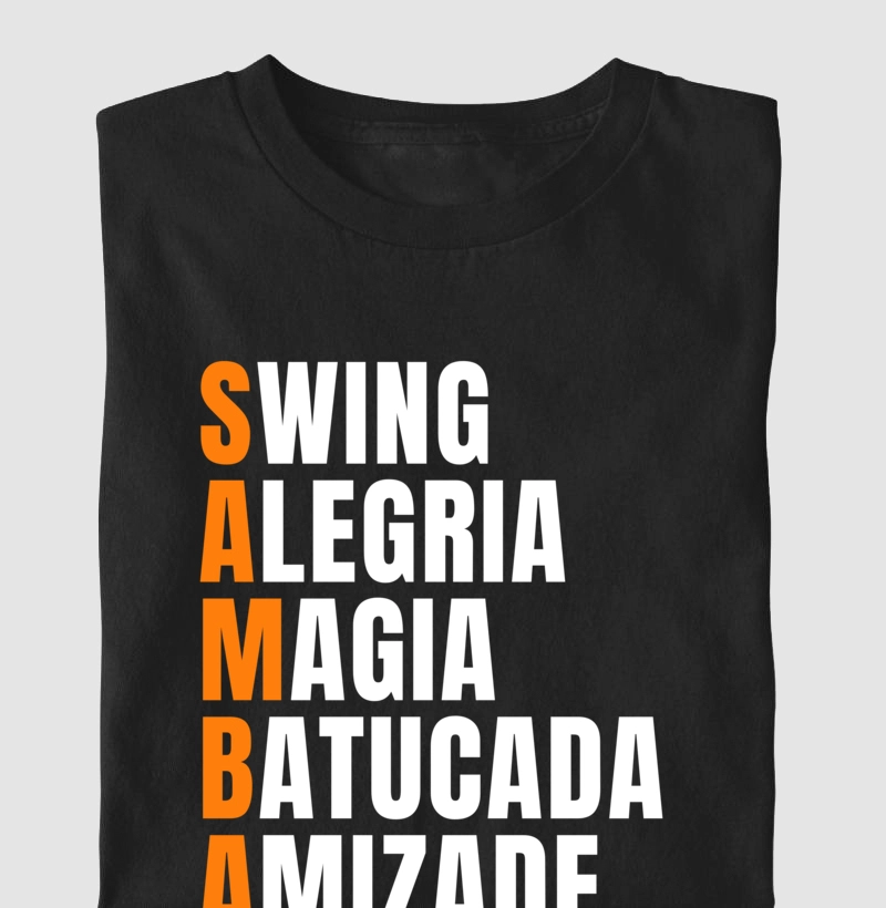 Swing, Alegria, Magia, Batucada, Amizade.