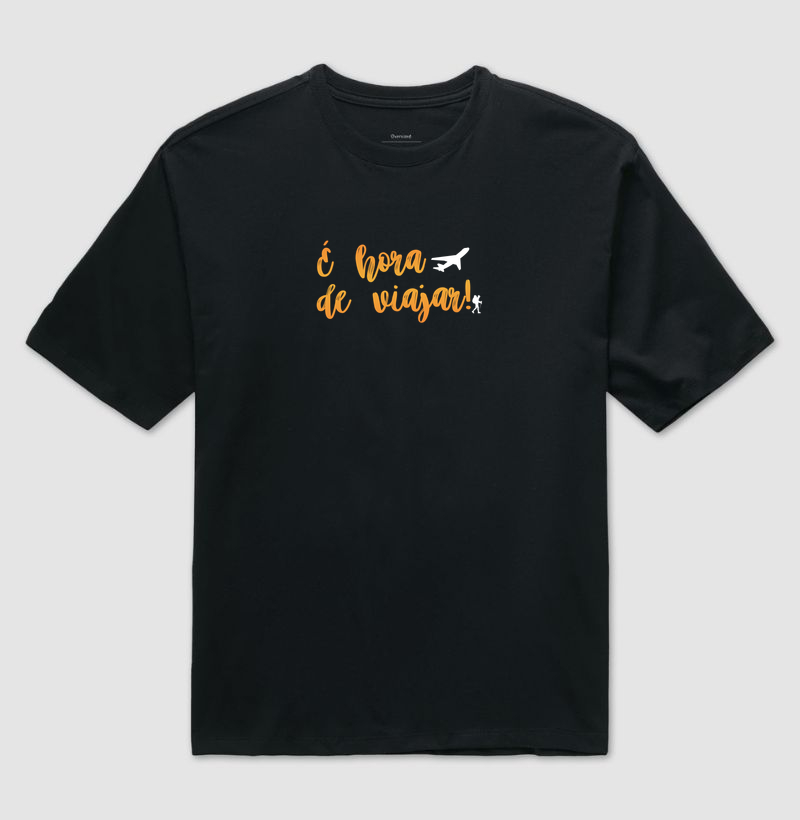 Camiseta - É Hora de Viajar | Excursionista